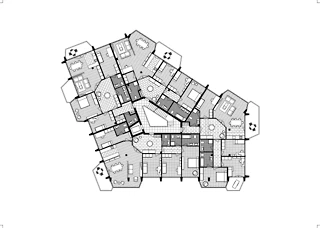 Grundriss Aufstockung