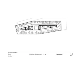 5. Obergeschoss 1:500