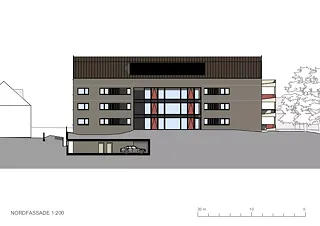 Nordfassade 1:200