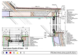 Détail Lukarne 1:10