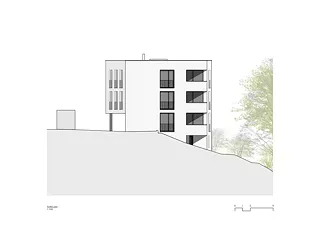 Façade sud