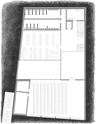 Grundriss UG 1:100