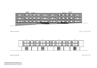Fassaden Gebäude A und C