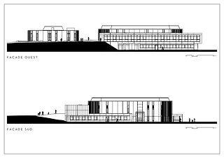 Façades ouest et sud
