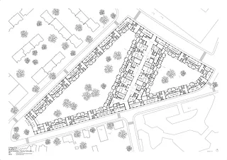 Plan du rez-de-chaussée 1:250