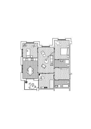 Appartement 4.5 p.