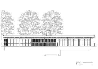 Façade ouest