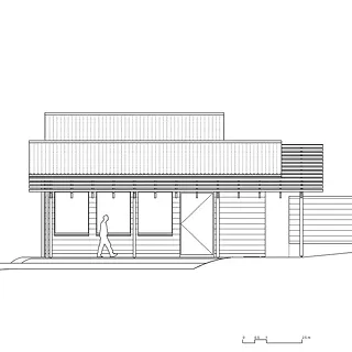 Façade sud