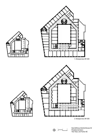 Grundrisse 1.OG - 2.OG