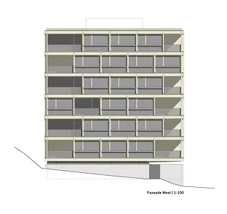 Façade ouest