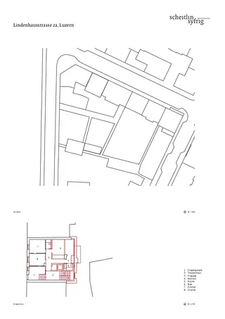 Plandokumentation, Lindenhausstrasse