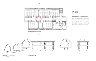 Grundriss und Schnitt