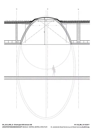 Détail dome foyer