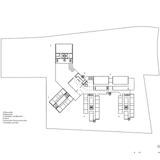 Typologischer Plan mit Bestandes- und Neubauten