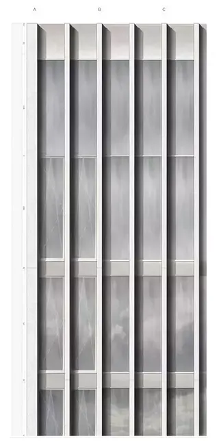 Fassade Obergeschoss 1:20
