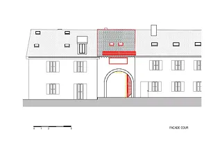 Façade sur Cour
