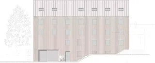 Façade ouest