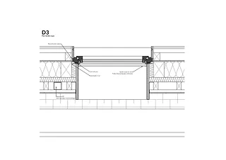 Détail plan fenêtre
