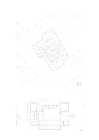 3. Obergeschoss und Längsschnitt