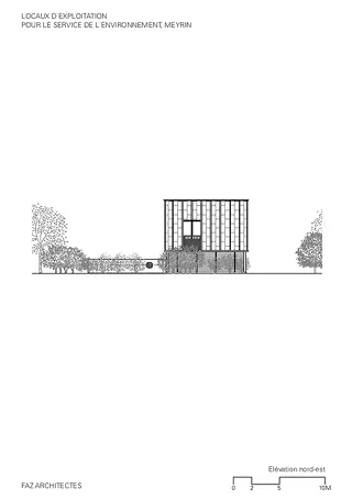 Façade nord-est