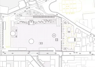 Rez-de-chaussée plan de démolition