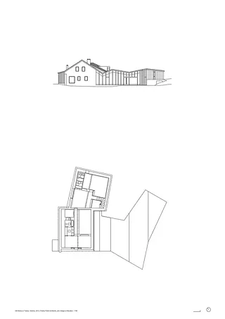 Plan de l'étage et élévation
