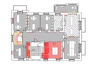 Grundriss zweiter Stock