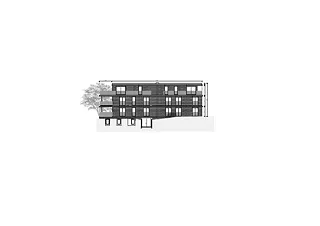 Ansicht Haus A West