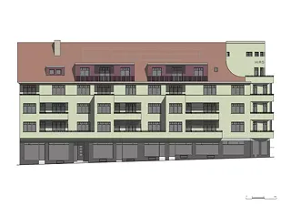 façade côté rue