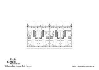 Obergeschoss 1:200