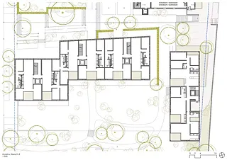 Grundriss Ebene 2 und 3