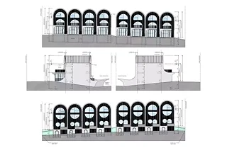 Plan général des façades