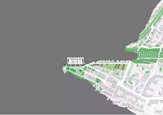 Plan du rez de chaussée de la ville basse