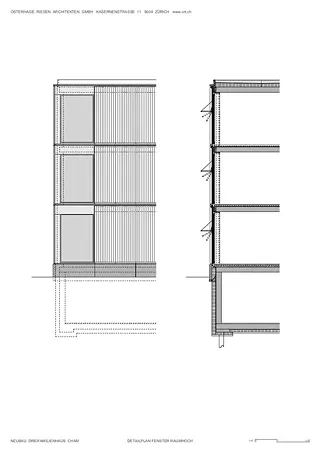Detailplan Fenster