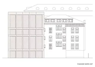 Nord-Ost-Fassade