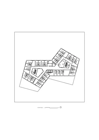 Plan 2e étage