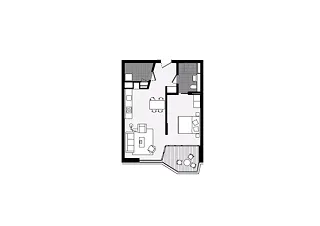 Appartement de type 2