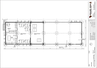 Grundriss mit Aussenmassketten