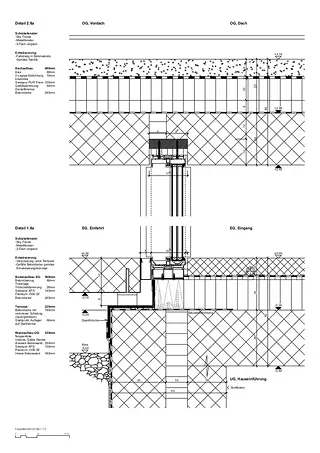 Coupe façade  8a | 1:5