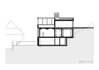 WOHNHAUS BADEN SCHNITT A-A