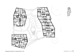 1.Obergeschoss/Regelgeschoss-Scholle B1