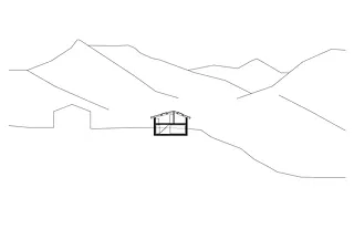 Coupe B 1:200