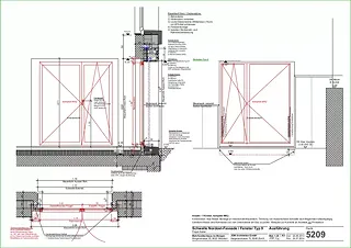 Detail Fassade Nordost