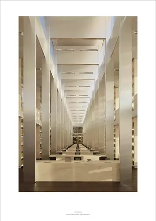 Espace central bibliothèque