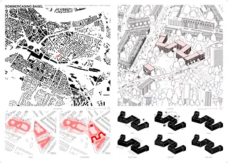 Plan 1 - Entwurfsidee, Städtebau