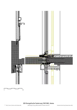Détail façade ouest