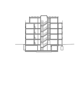 Schnitt Haus B