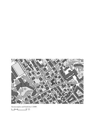 Plan de situation et construction urbaine