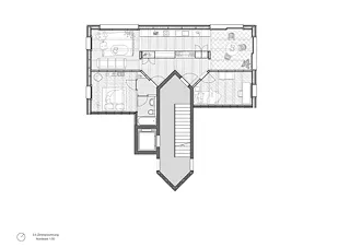 Typologie de l'appartement orienté le long de la Blumenstrasse