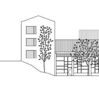 Façade nord